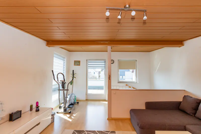Ausgebautes Dachgeschoss