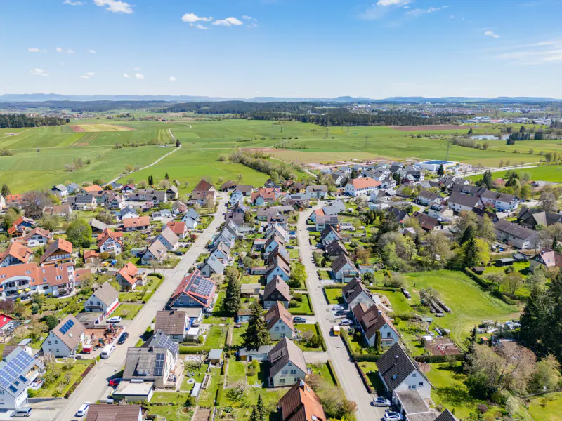 Blick über Mönchweiler