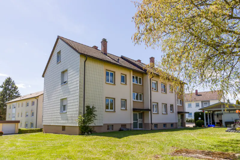 Außenansicht des zweiten Hauses